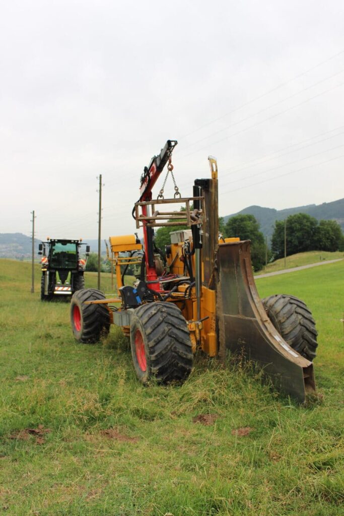 Kabel­lei­tung 16kV für BKW Ener­gie AG in Kaufdorf