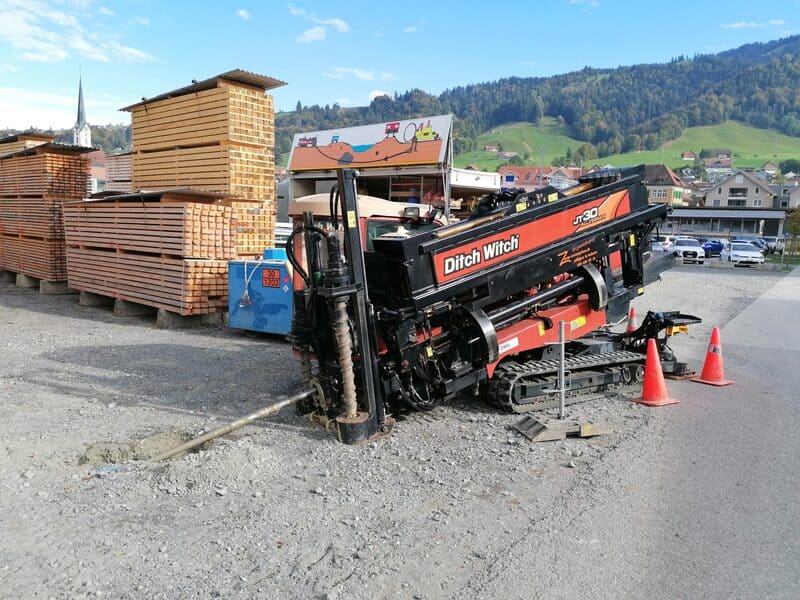 Spül­boh­rung unter Klei­ner Emme in Schüpfheim